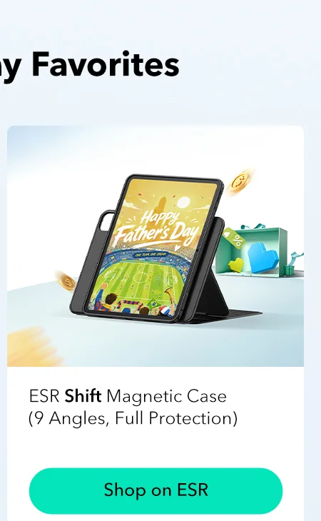 ESR Shift Magnetic Case (9 Angles, Full Protection)