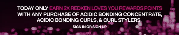 sign in or sign up for Redken loyalty