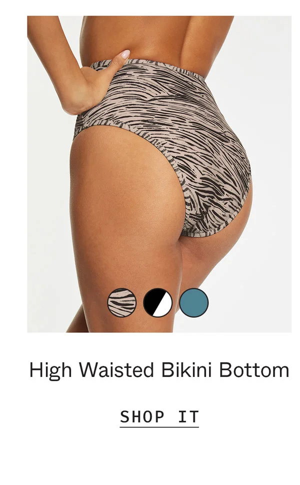 High Waisted Bikini Bottom