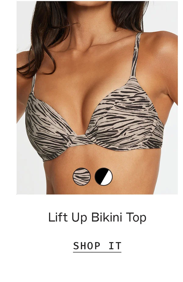 Lift Up Bikini Top