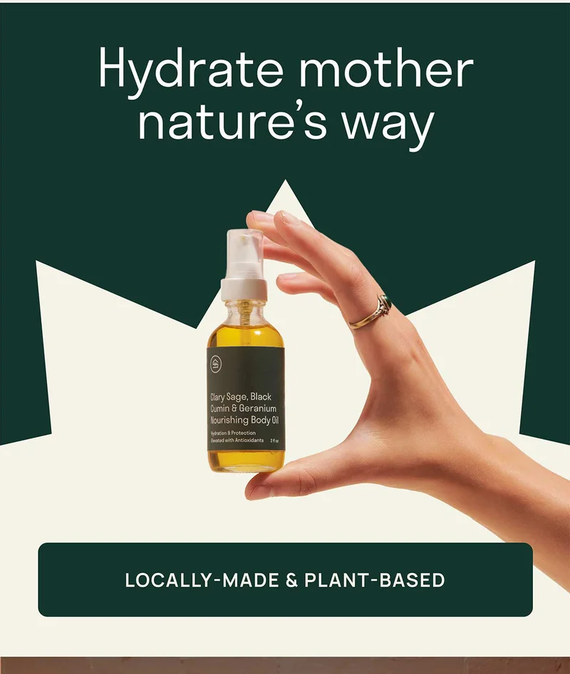 Hydrate mother nature's way. Locally-made and plant-based.