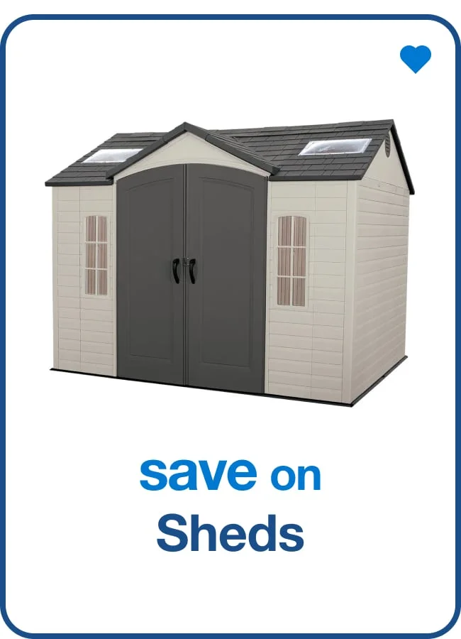 Sheds — Shop Now