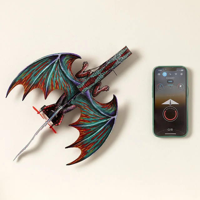 Smartphone-Controlled Dragon Airplane