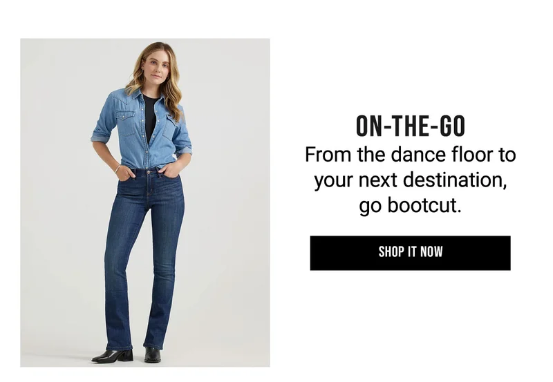 On-The-Go From The Dance Floor To  Your Next Destination, Go Bootcut. Shop It Now