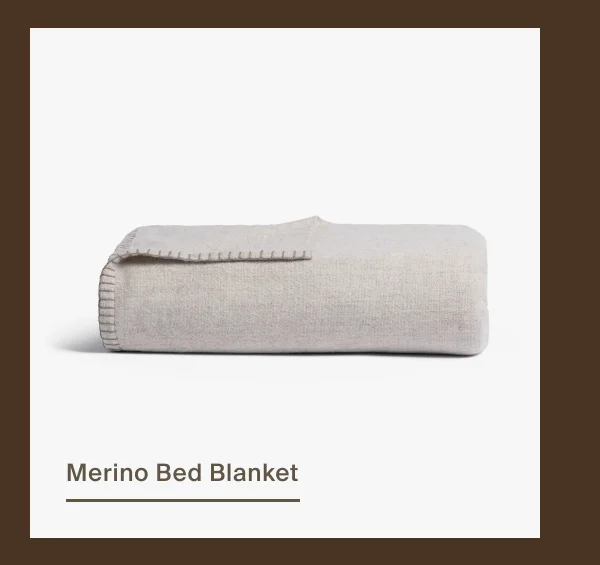 Merino Bed Blanket