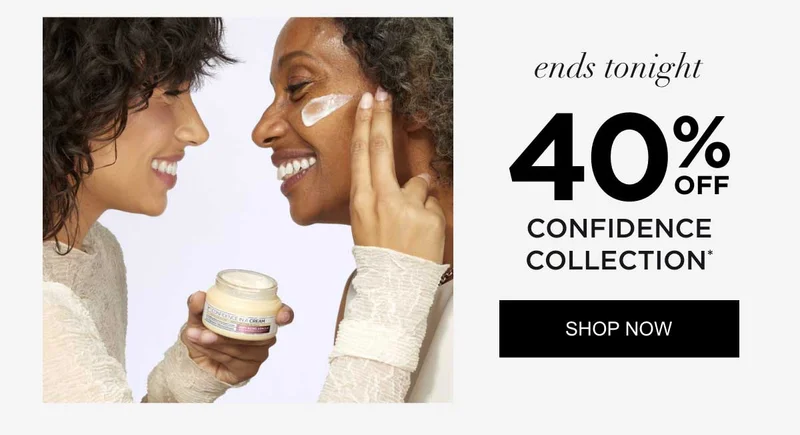 40% Off Confidence Collection