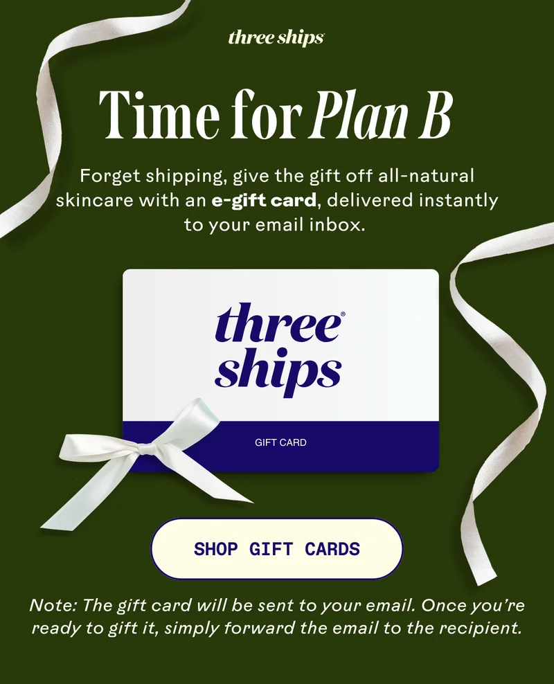 Time for plan B. Shop gift cards.