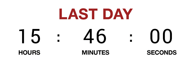 countdown clock