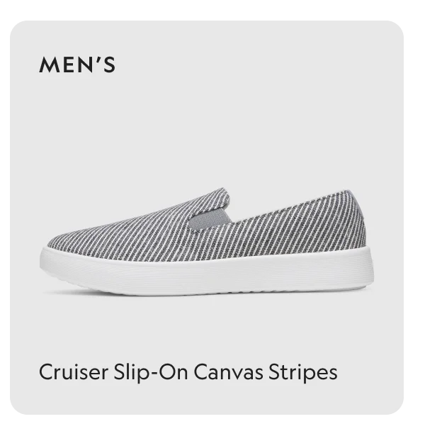 Cruiser Slip-on Canvas Stripes