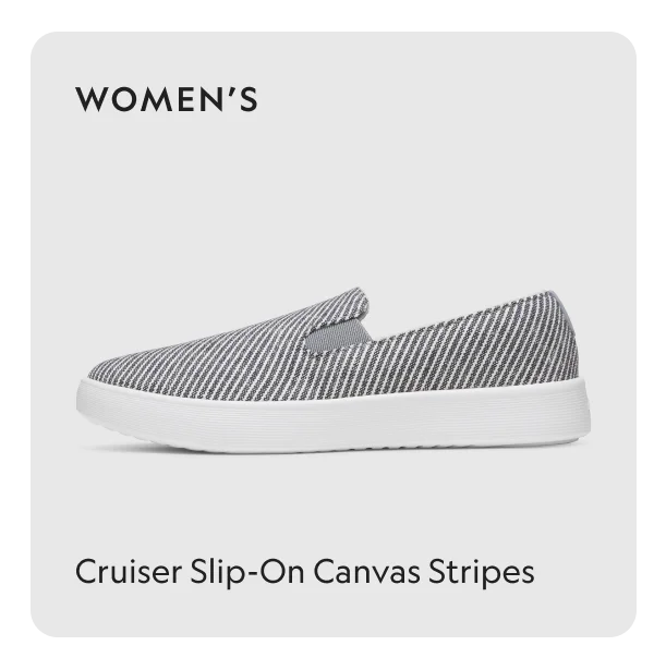Cruiser Slip-on Canvas Stripes