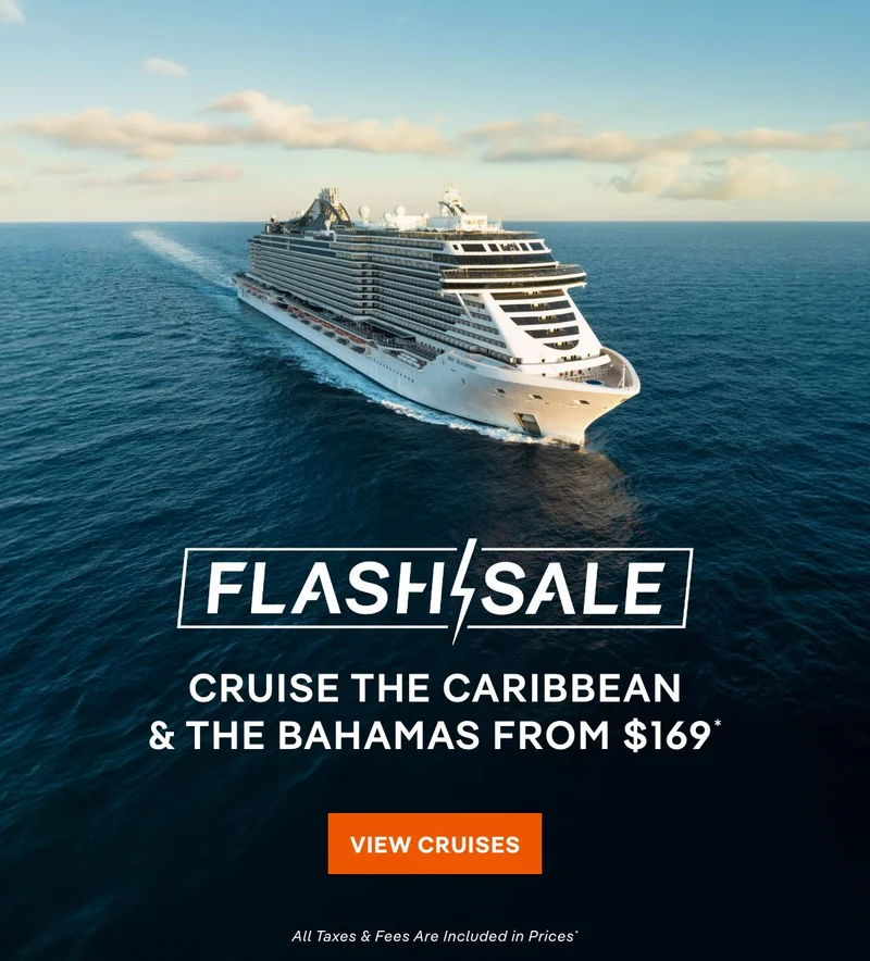 Flash Sale ⚡️ Cruises From $169* – Click to View Cruises & Book Now – All Taxes & Fees Are Included in Prices* Flash Sale ⚡️ Cruises From $169* – Click to View Cruises & Book Now – All Taxes & Fees Are Included in Prices*