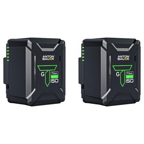 Titon Micro 150 140Wh Gold Mount Battery, 2-Pack