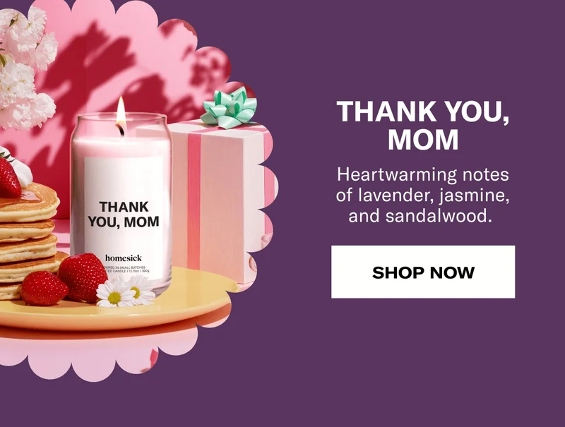 Thank you, Mom | Heartwarming notes of lavender, jasmine, and sandalwood.&nbsp;| Shop now