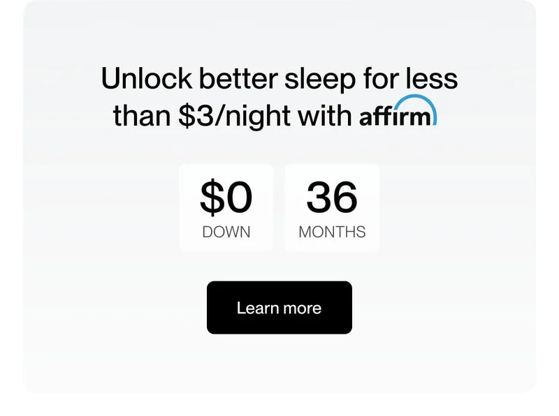 Unlock better sleep for less than $3/night with Klarna