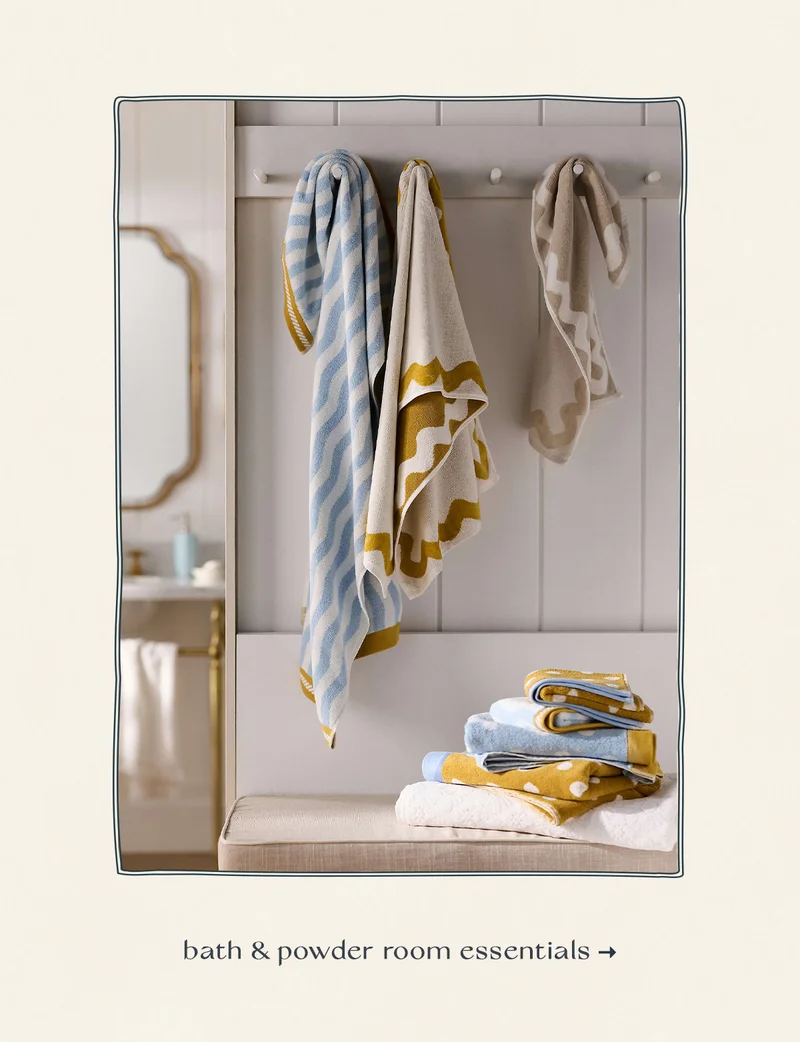 bath and powder room essentials