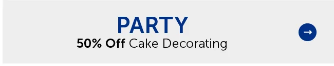 Party - 50% Off Cake Decorating