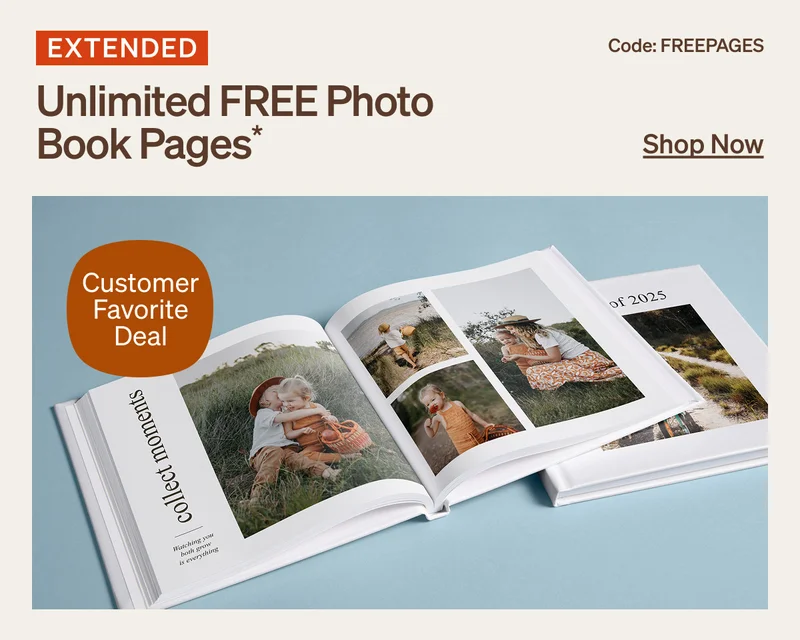 Unlimited Free Photo Book Pages