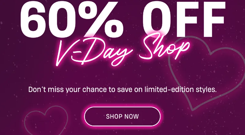 60% Off V-Dy Shop | Don't miss your chance to save on limited-edition styles. | Shop Now