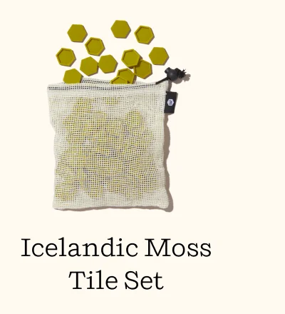 Icelandic Moss Tile Set