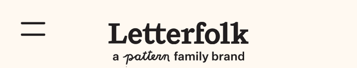 Letterfolk - A Pattern Family Brand
