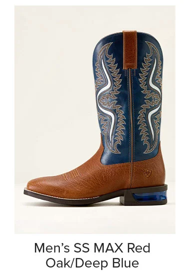 Men’s SS MAX Red Oak/Deep Blue