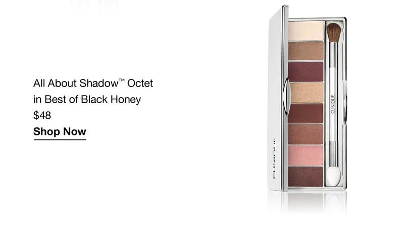 All About Shadow™ Octet in Best of Black Honey | $48 | Shop Now