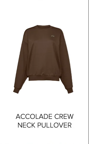 ACCOLADE CREW NECK PULLOVER