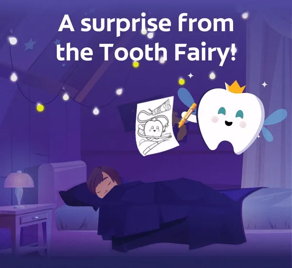 A surprise from the Tooth Fairy!