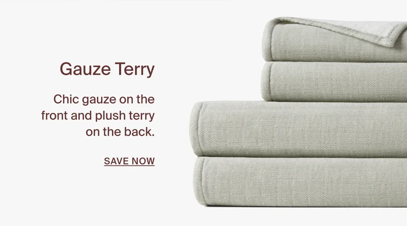Save on Gauze Terry Towels