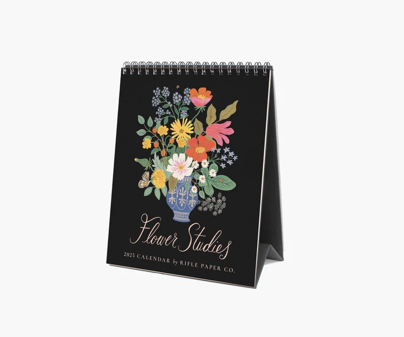 Image of 2025 Desk Calendar - Flower Studies