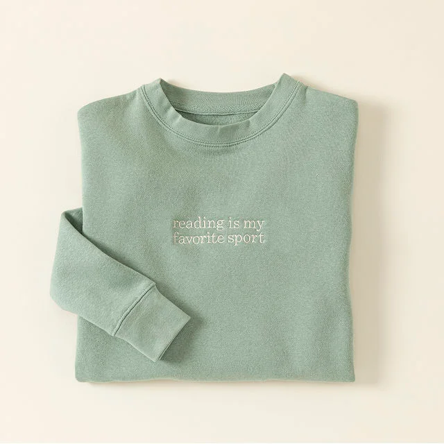 Reading is My Favorite Sport Sweatshirt