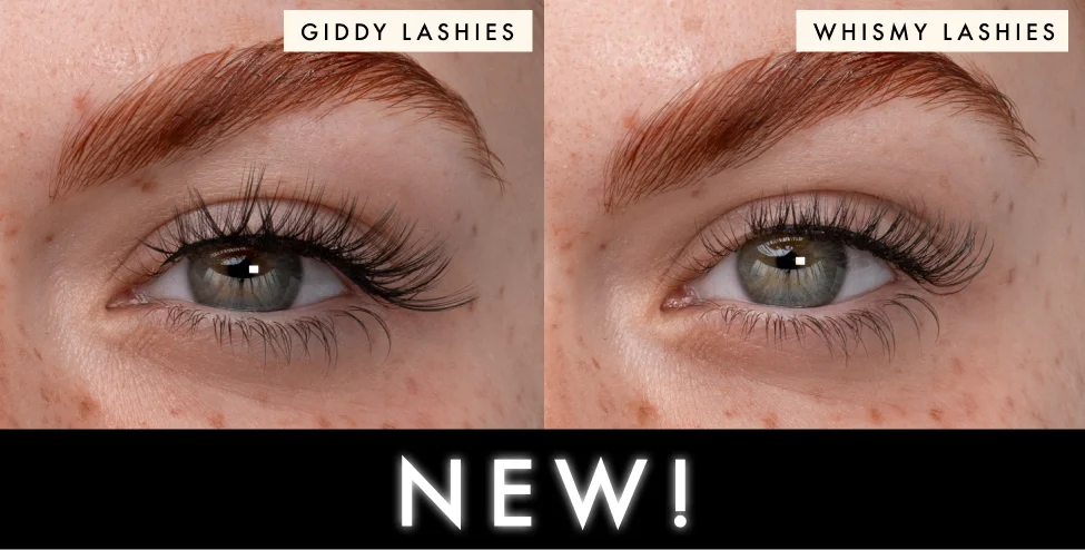 NEW Giddy and Whimsy Lashies!