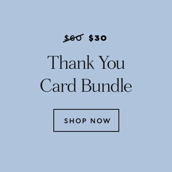 Shop Thank You Card Bundle