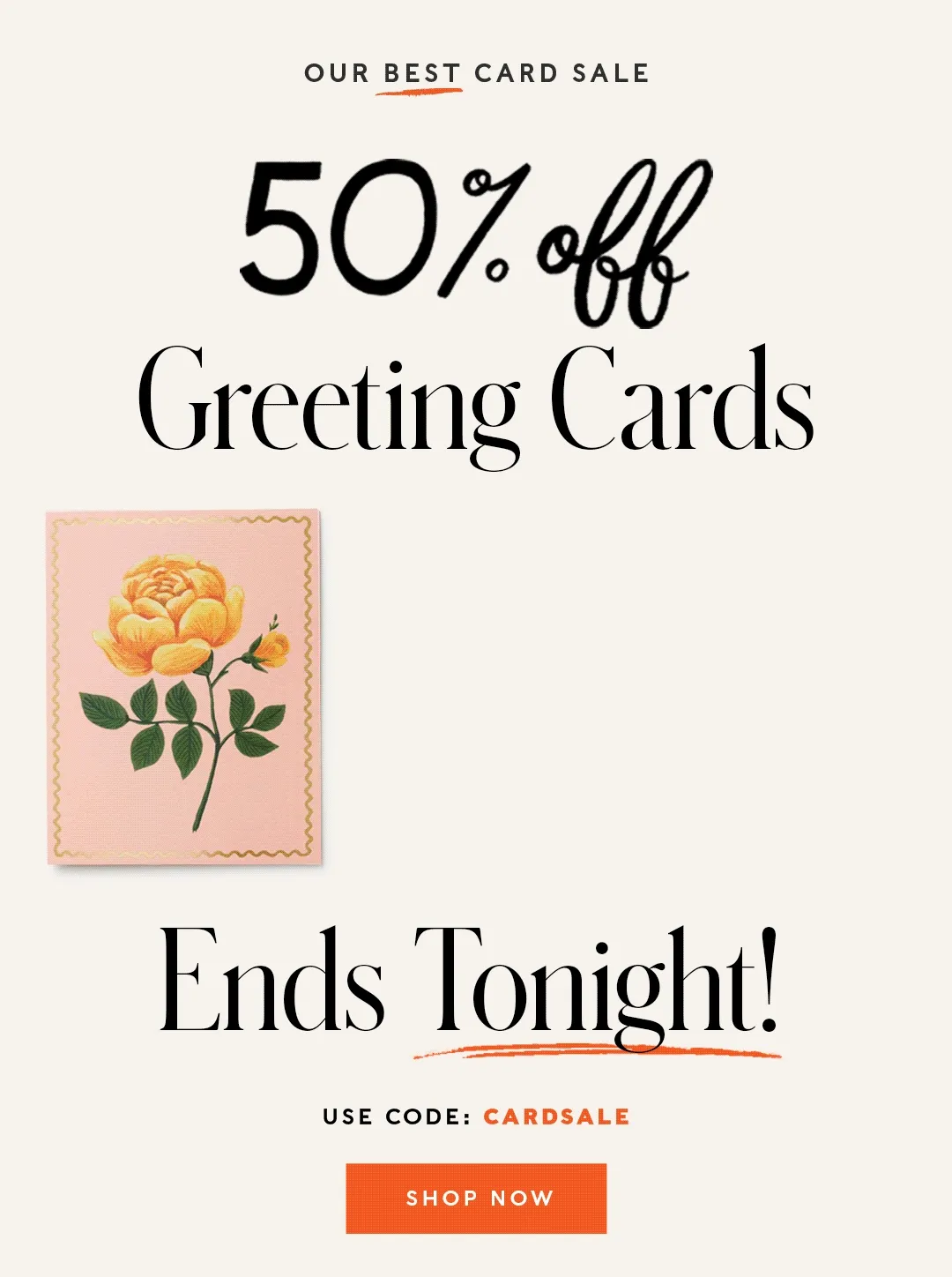 Shop Card Sale