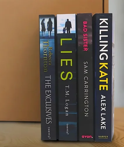 Crime, Thriller and Mystery - Box of 4 New Surprise Books
