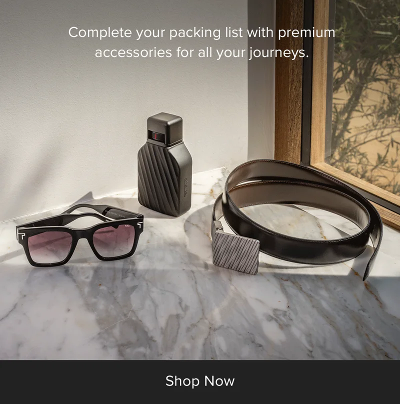 Complete your packing list with Premium accessories for all your journeys.