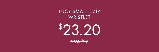 Lucy Small L-Zip Wristlet