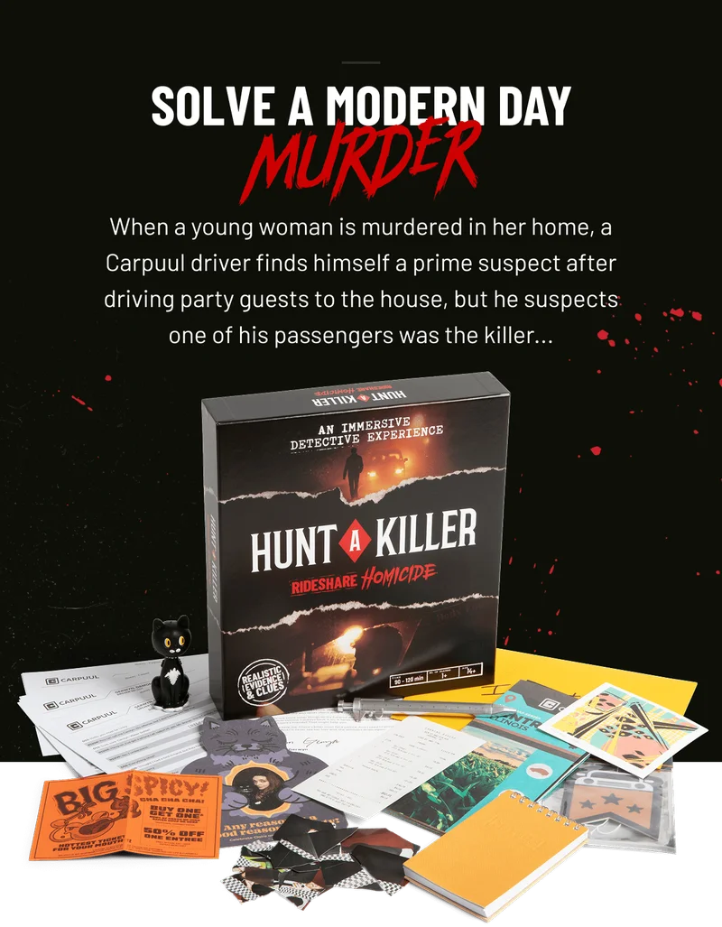 SOLVE A MODERN DAY MURDER