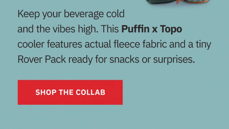 Shop Puffin X Topo Designs
