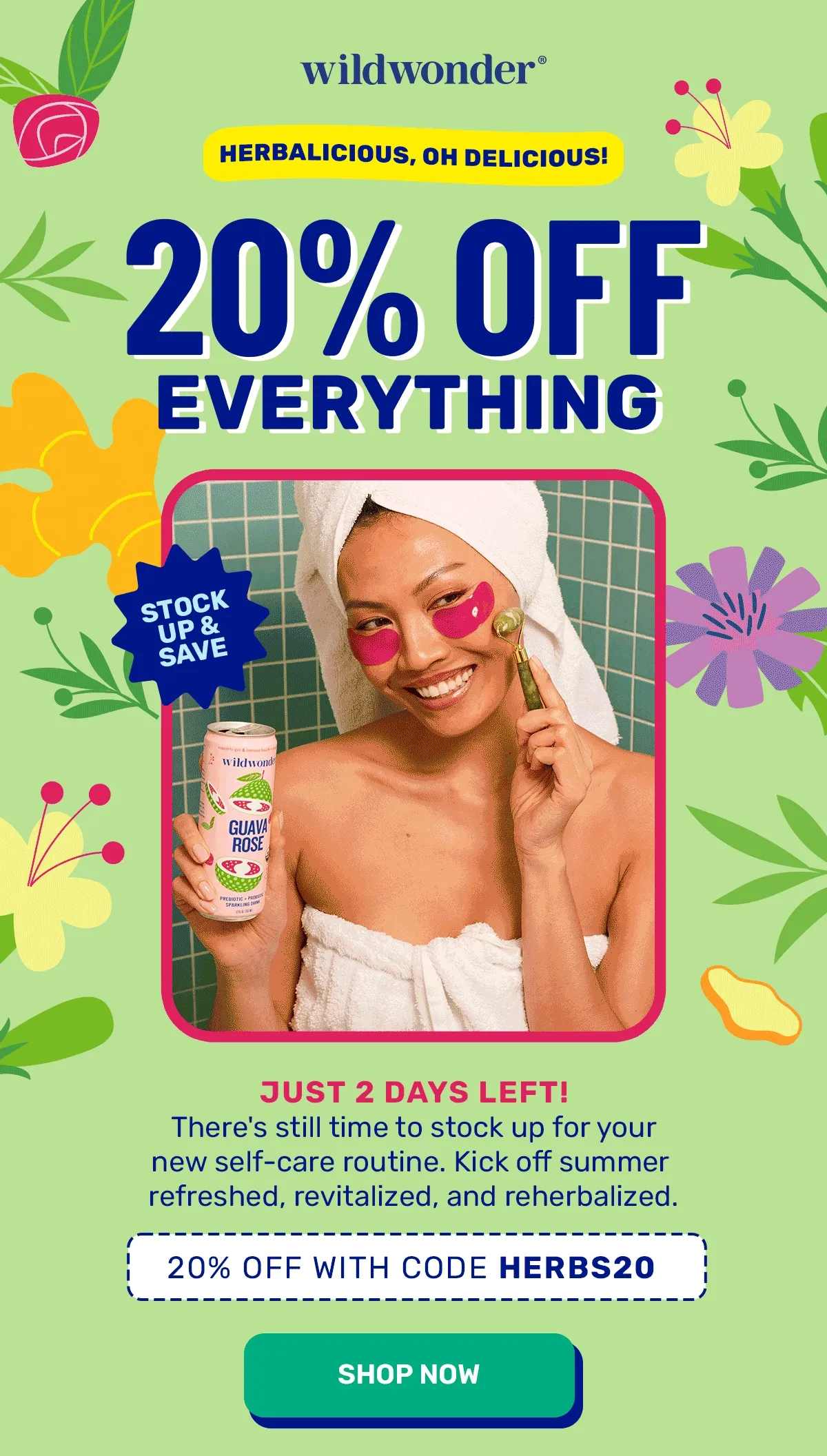 20% off everything: two days left