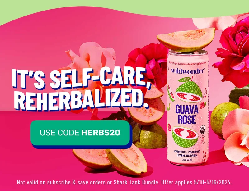 Use code HERBS20