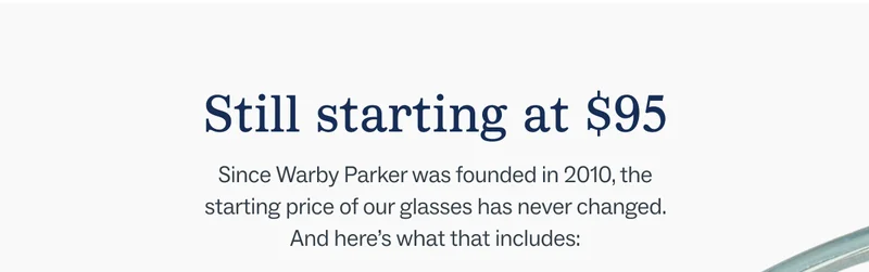 Still Starting at $95