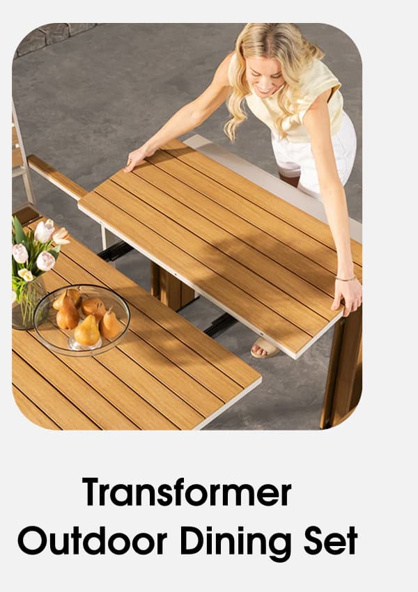 Transformer Outdoor Dining