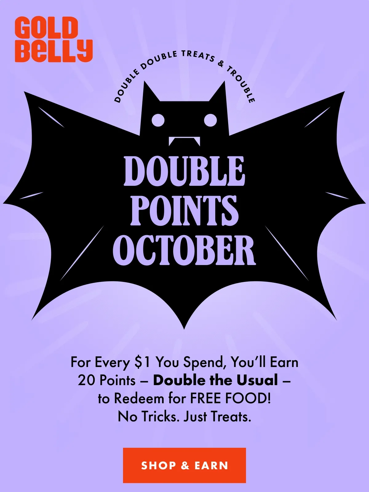 Double Points October Double Points October