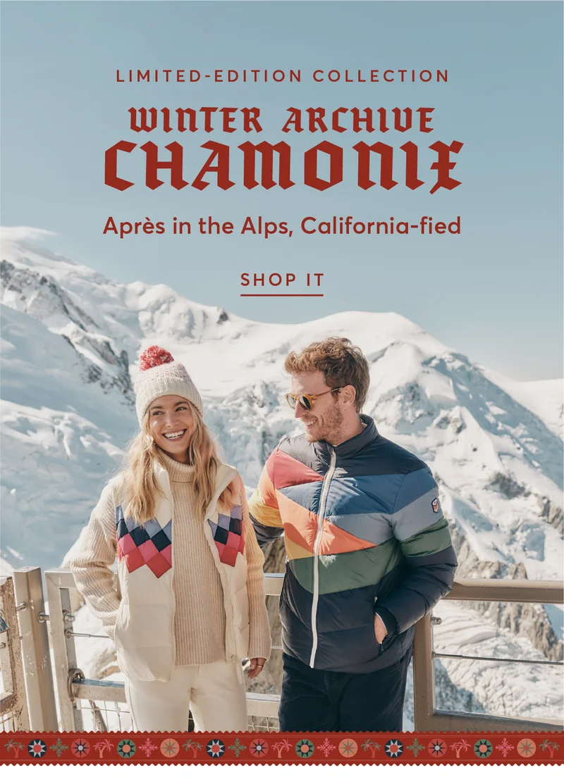 Après in the Alps, California-fied.