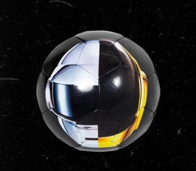 helmets soccer ball black daftpunk