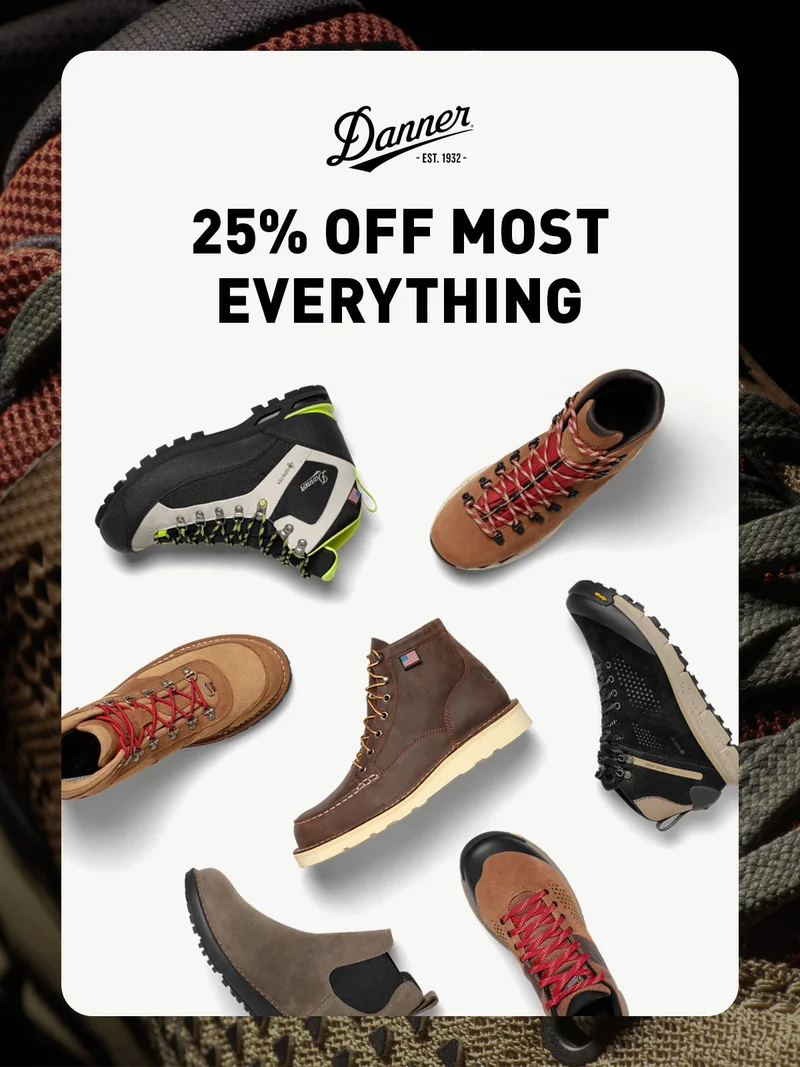 25% Off Most Everything