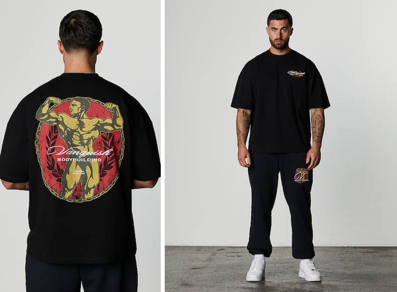 GOLDEN BOY RAVEN BODYBUILDING TEE