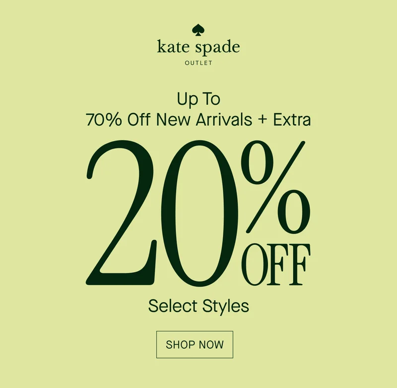 Up to 70% off new arrivals + extra 20% off select styles. Shop now