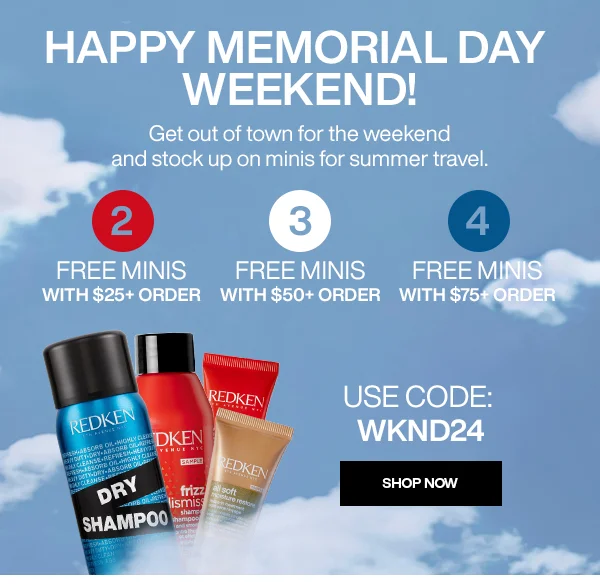 get minis for memorial day weekend!